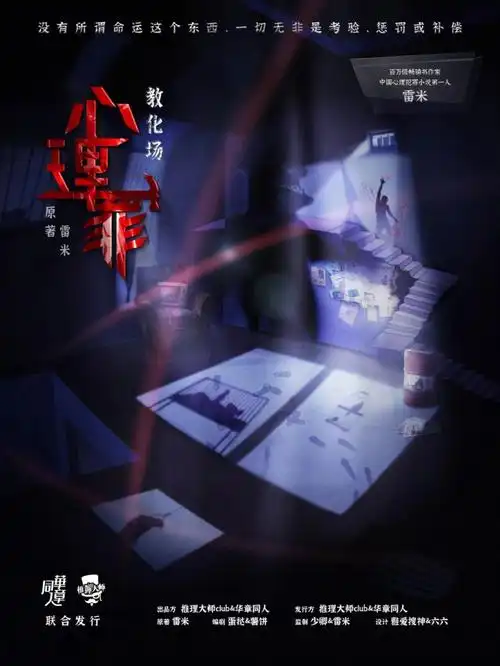 心理罪之教化场改编自热门悬疑ip《心理罪之教化场》,犯罪心理小说