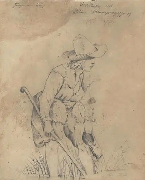 希特勒考大学画作曝光