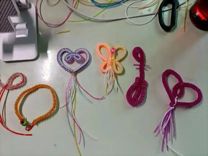 初学玻璃丝编织