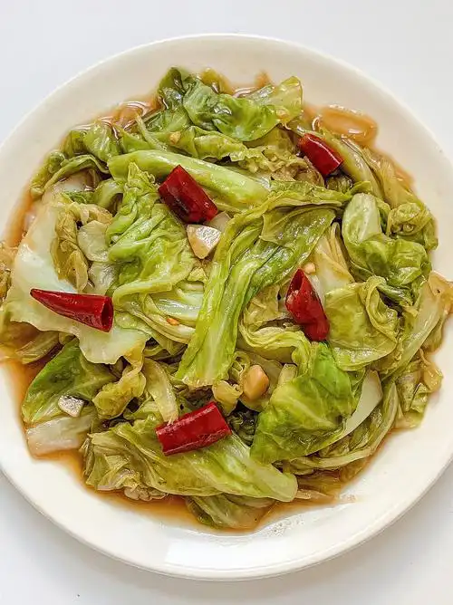 酸辣手撕包菜100道减脂餐525分钟快手炒菜