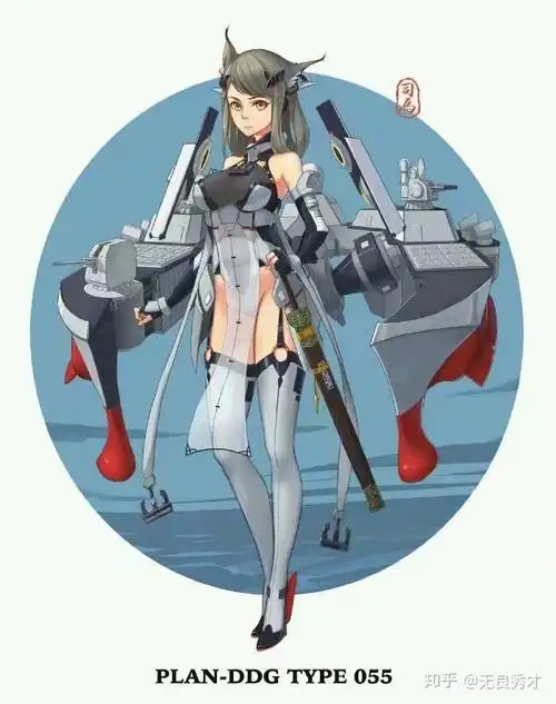 蓝星最强驱逐舰055.