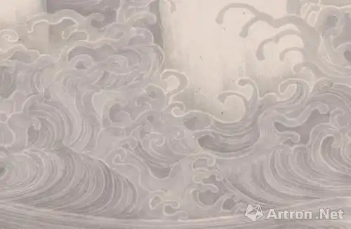 工在当代王牧羽控制水去形成水纹的过程可能会让我和古代文本产生某种