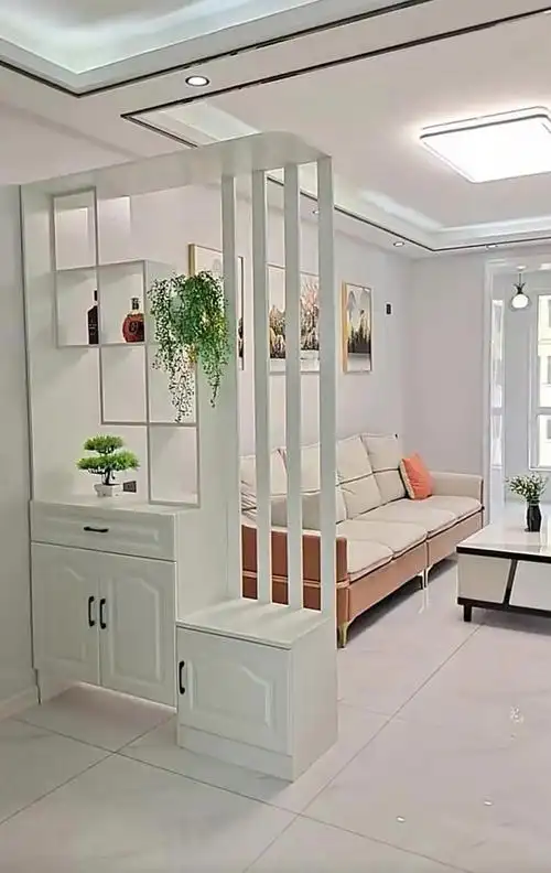 屏风图片大全客厅装修,30多种客厅隔断设计 第3张