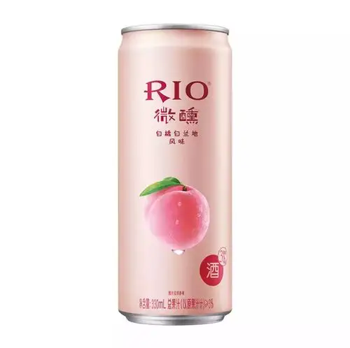 rio微醺白桃白兰地风味鸡尾酒330ml罐