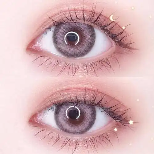 美瞳是一种透明的隐形眼镜,可以改变眼睛的颜色和形状,让眼睛看起来