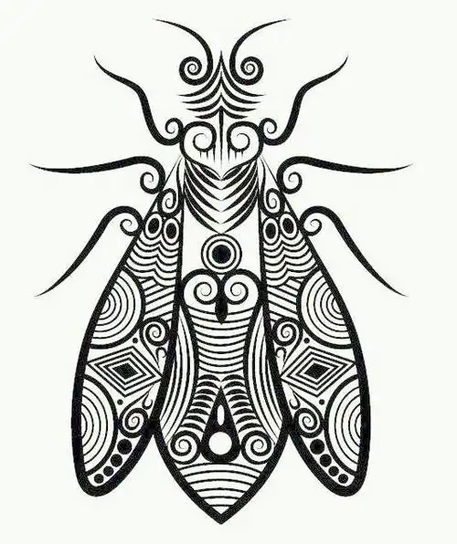 动物图案的线条艺术的05个向量