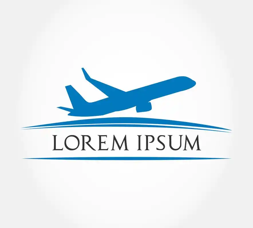 飞机符号,飞机的符号.矢量图.