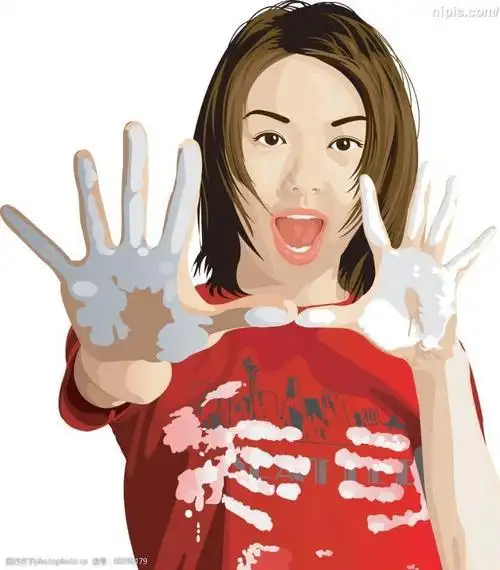 女人手指上十个斗有啥意思?