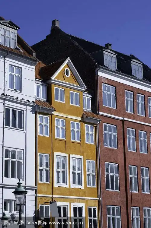 哥本哈根的老房子(丹麦)