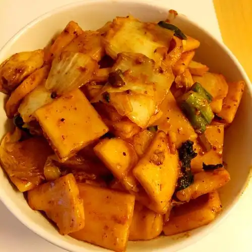 星星不话说做的炒年糕