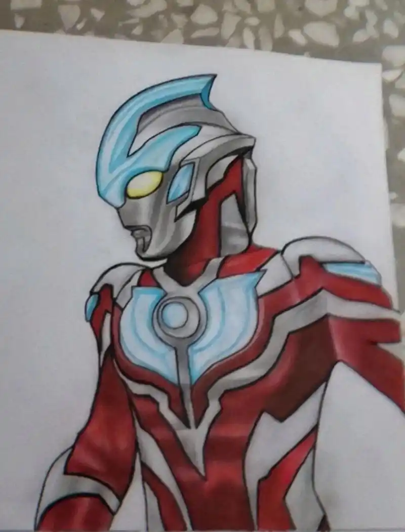 手绘银河奥特曼 ultraman ginga