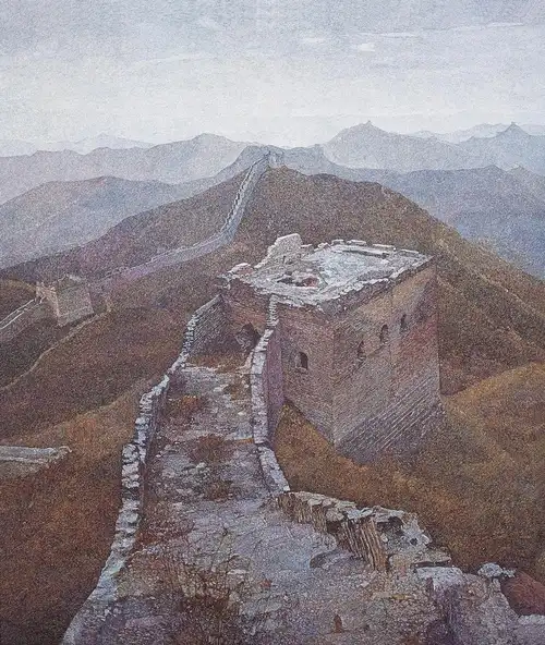 长城油画