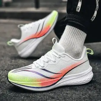 狄宏赤兔6pro飞电3c跑步鞋超轻减震跑鞋学生春季新款初中学生运动鞋男