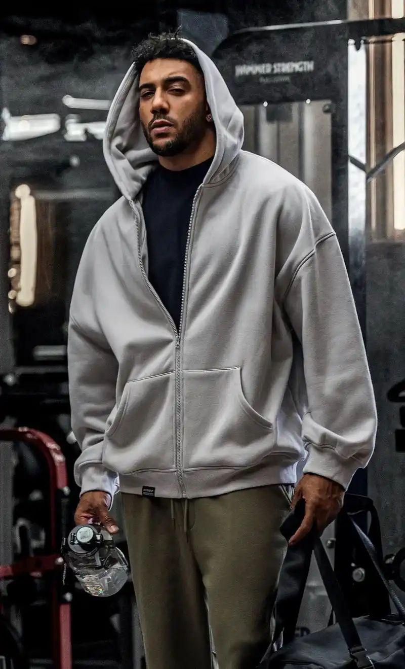 经典拉链开衫卫衣,春秋经典的搭配,便捷好穿又舒适,百搭甄选340g加绒