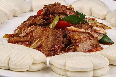 回锅肉夹饼_图片大全—全景创意图库(quanjing.