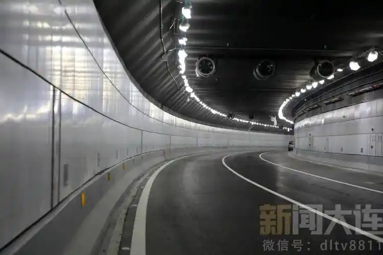就在明天!大连湾海底隧道南岸路网全线开通_陆域_沥青_主线
