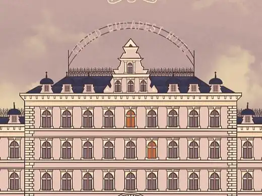 看个电影画个画 61布达佩斯大饭店