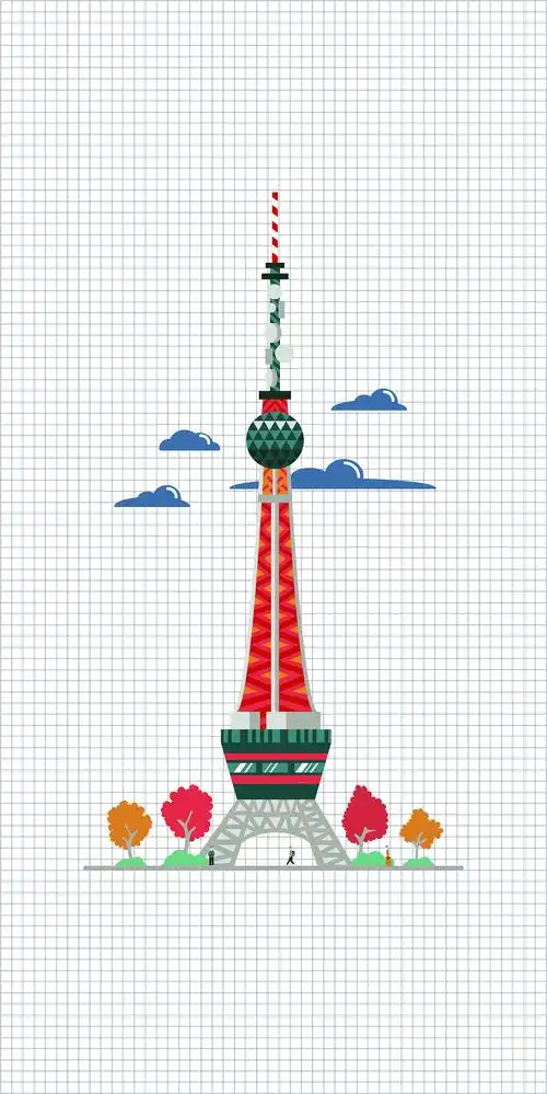 印象佛山——城市形象插画图形设计