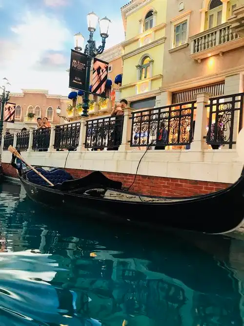 水城威尼斯的贡多拉船
