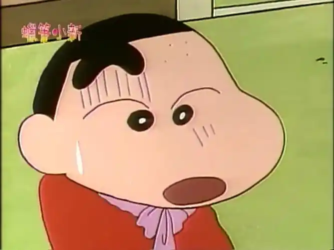 【蜡笔小新】-没有眉毛的脸-2