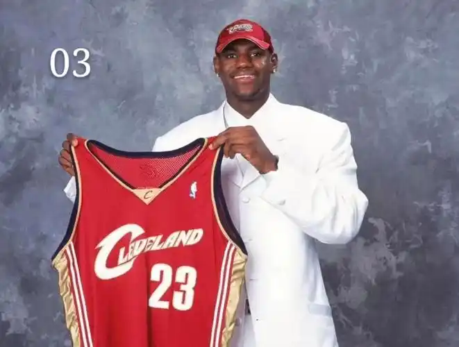 从03年清秀菜鸟到20年荣誉满身@勒布朗詹姆斯