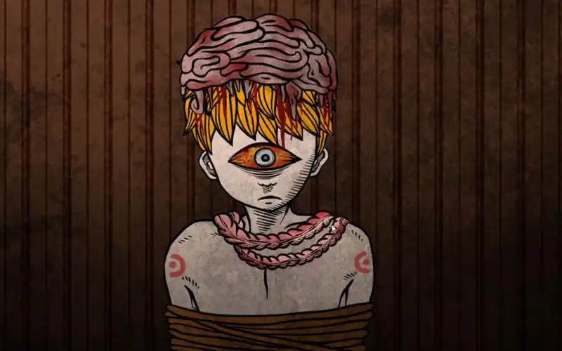 慎重观看这是一个极度黑暗猎奇的恐怖游戏国产猎奇风恐怖游戏人生画廊