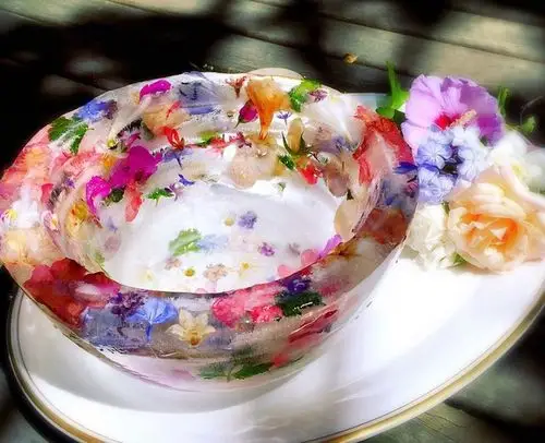 鲜花冰碗 ice bowl
