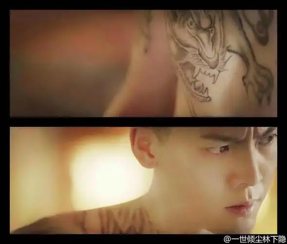 剧中张启山张大佛爷身上的穷奇纹身非常神秘,but!