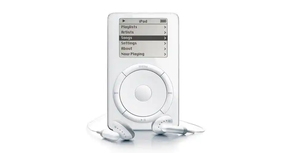 2001 年的第一代 ipod