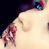 杀马特超拽重口味女生头像