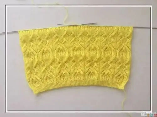 毛衣编织花样5000图解 花圆领毛衣