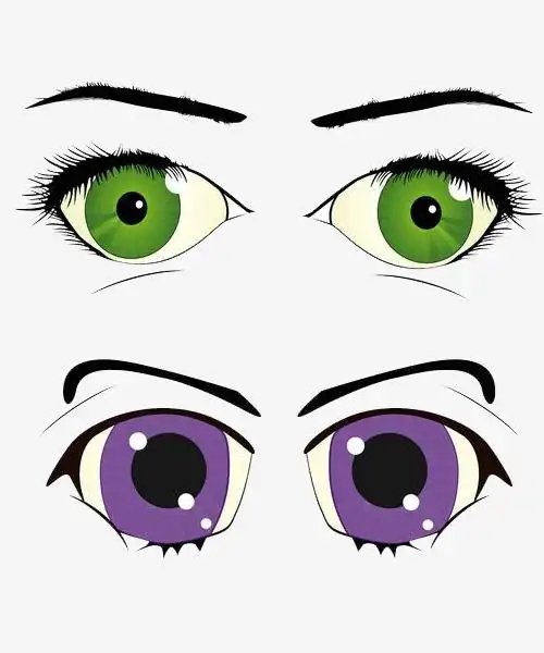 卡通眼珠