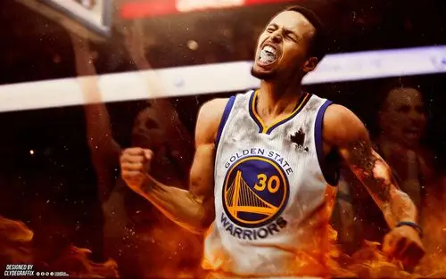 描述: stephen curry 史蒂芬·库里-2016 nba海报高清壁纸 当前壁纸