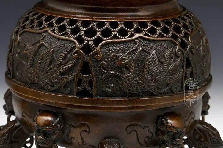 錾刻唐代帝王炉