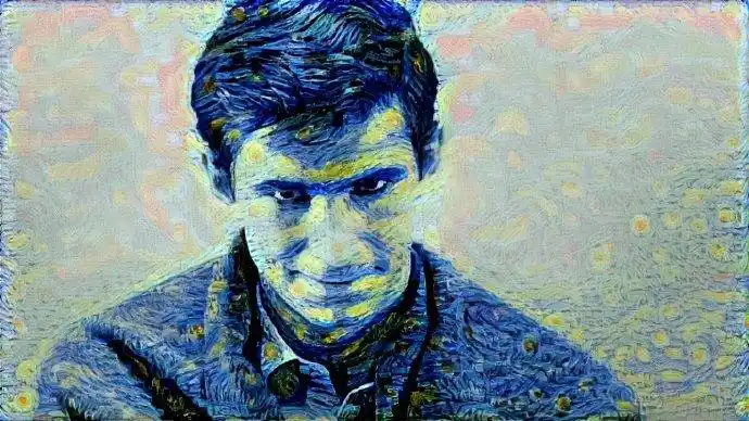 迷影怪物#当梵高遇见恐怖电影