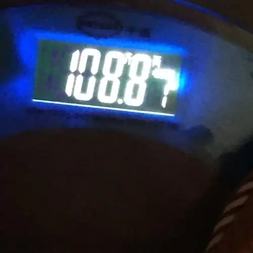 出院咯,到家就称体重