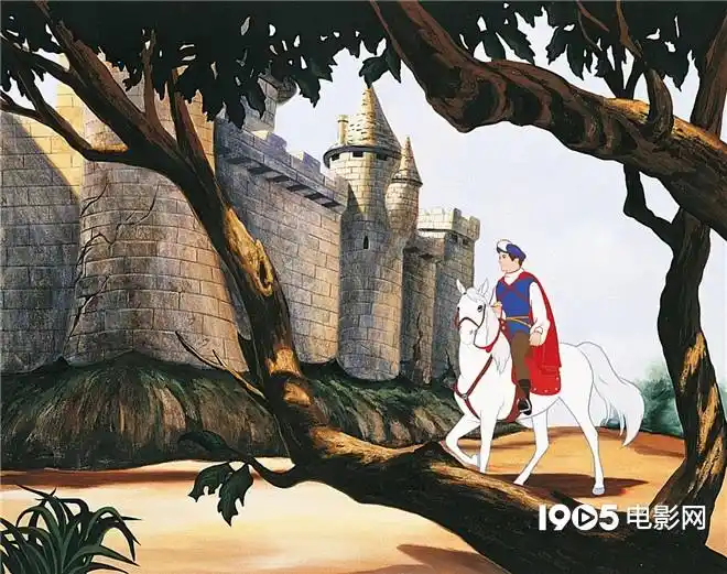 动画《白雪公主》中的白马王子