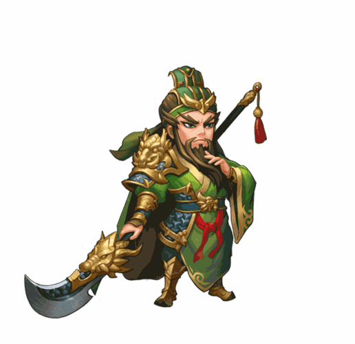 关羽-骨骼动画|网页|游戏/娱乐|水木动漫 - 原创作品 - 站酷 (zcool)