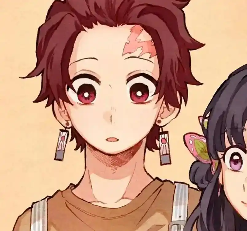 鬼灭之刃 #情侣头像#流量 - 抖音