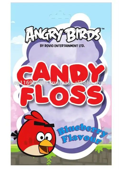 angry bird candy floss