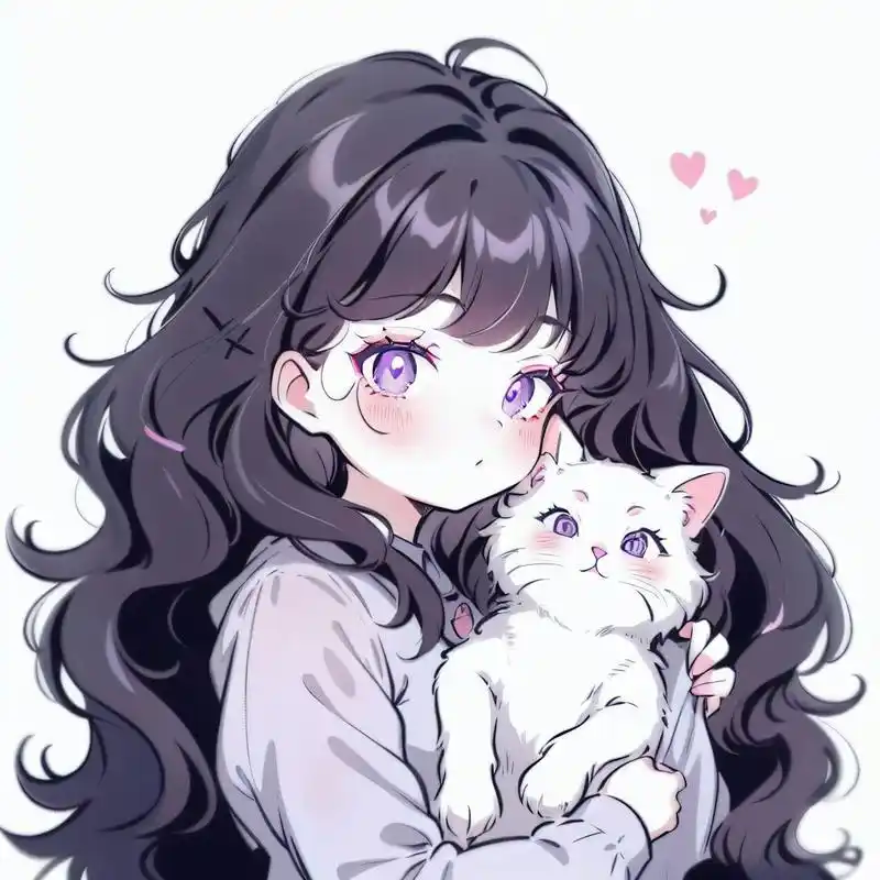 抱抱可爱的小猫|闺蜜头像|可爱