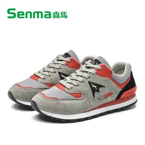 senma/森马2016春季新品情侣鞋男女运动休闲鞋拼色圆头板鞋拼色 女-玫