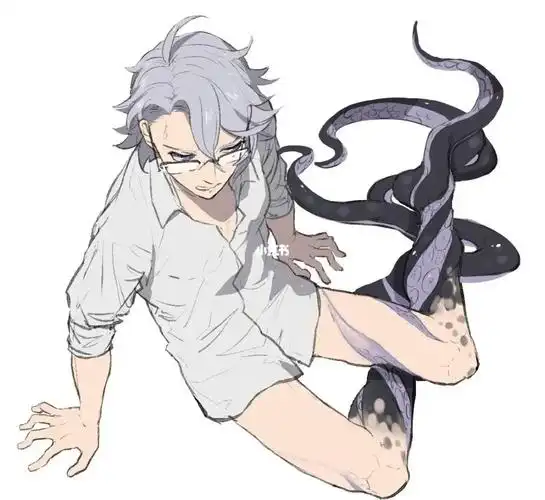 插画分享-"兽化/异形"_动漫_插画_绘画_二次元_兴趣爱好_绘画