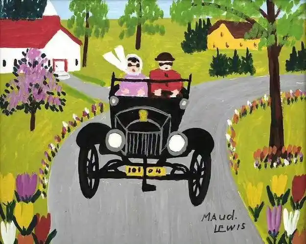 莫娣·刘易斯maud kathleen lewis(canada, 1903-1970),出生于加拿大