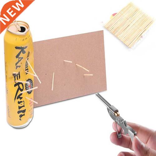 mini toothpick launcher toy funny hunting shooting toys fun