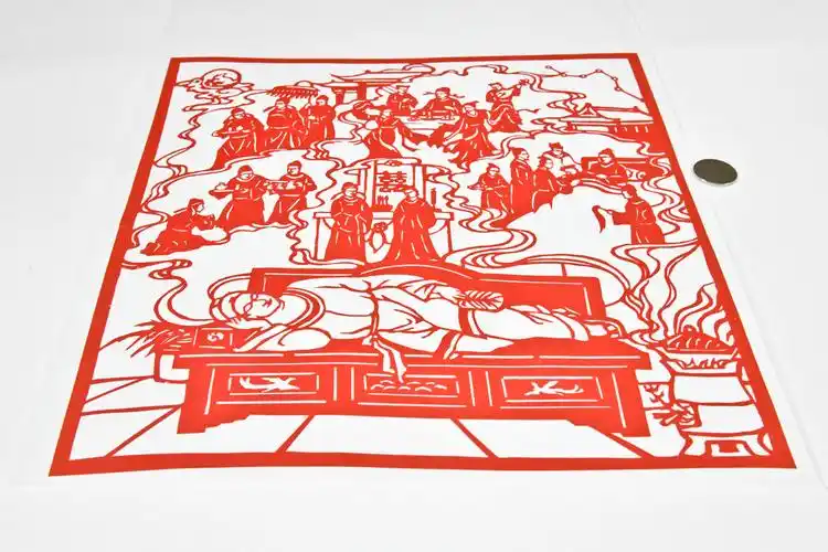 "成语 剪纸" 邯郸冀南新区七旬夫妻玩出剪纸新花样