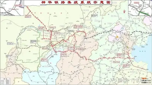 中国神华铁路线,神朔-朔黄铁路