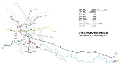 天津地铁线路图_运营时间票价站点_查询下载