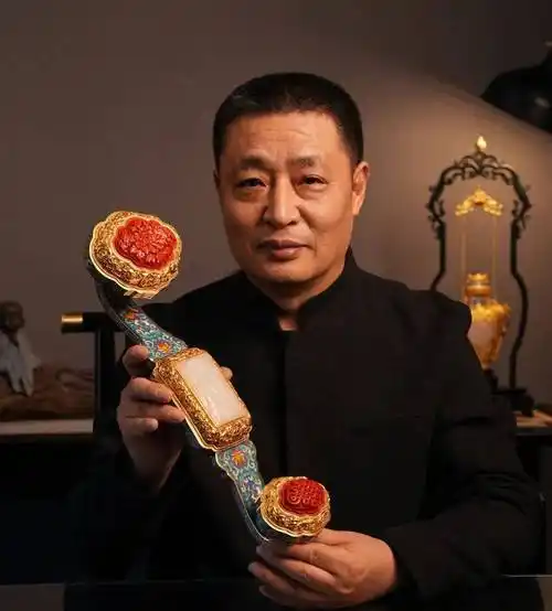 刘永森,王希伟,李志刚,赵春明四位大师联袂创作_工艺_镀金_刘永森