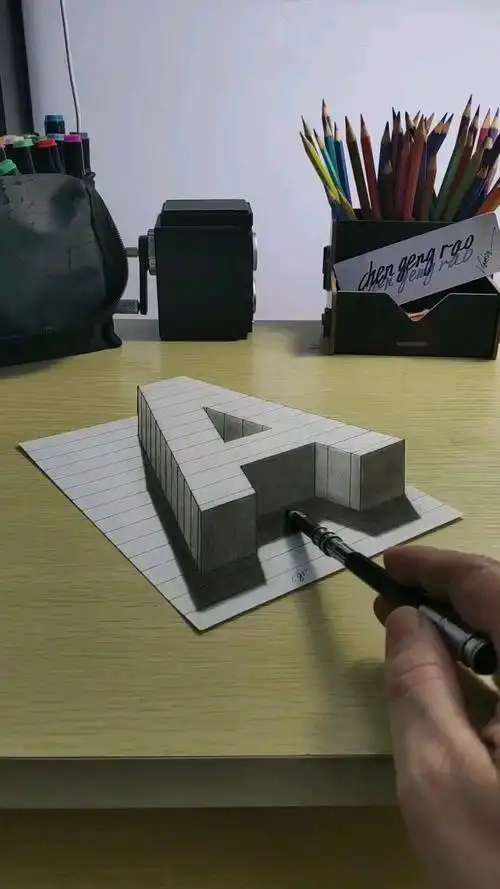 3d立体画